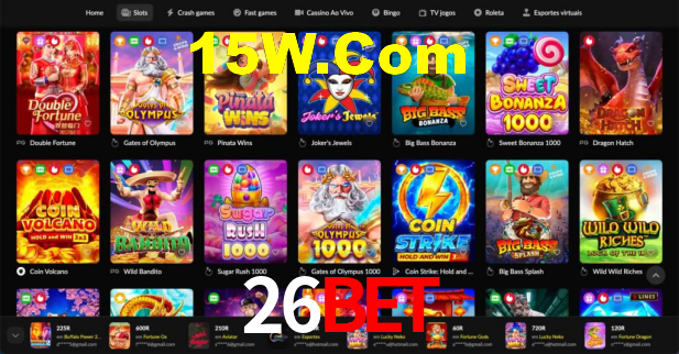Descubra a Magia dos Jogos de Arcade no 26Bet